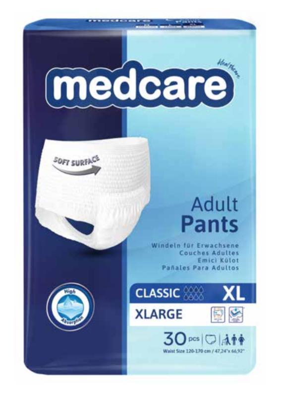 Підгузки-трусики для дорослих Medcare Classic XL